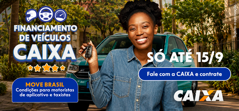 Financiamento de veículos Caixa