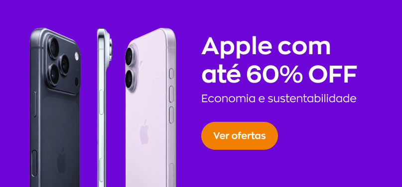 Apple com até 60% 