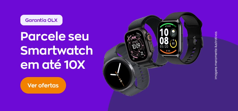 Parcele seu smartwatch em até 10 vezes